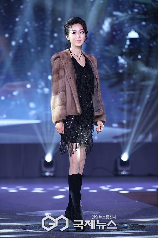 ▲ 글로벌탑모델상 수상자 시니어 모델 박준이 / ⓒ이대웅 기자