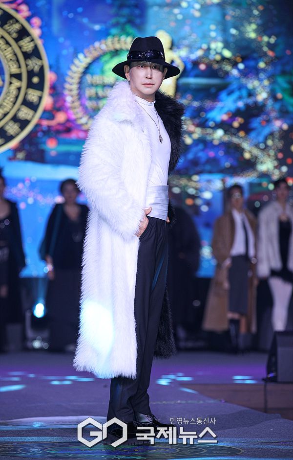 ▲ 글로벌탑모델상 수상자 시니어 모델 서범하 / ⓒ이대웅 기자