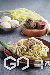 파라다이스 호텔 부산 '남풍' 황금부추 요리