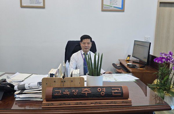 (사진=장수교육지원청)추영곤 장수교육장