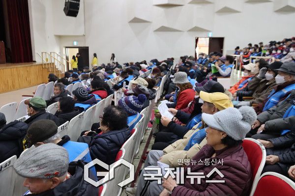 해공노인복지관, 2026년 노인일자리 발대식 [사진제공=강동구립해공노인복지관]