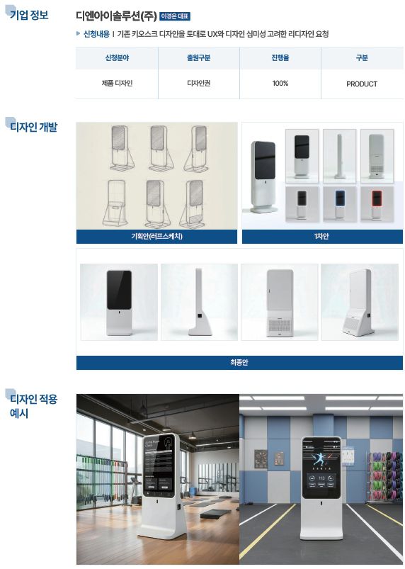 ​디자인 개선 프로그램 결과 보고서​