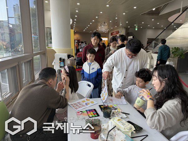 겨울방학 초등학생 대상 참여형 안전체험 모습/제공=부산119안전체험관