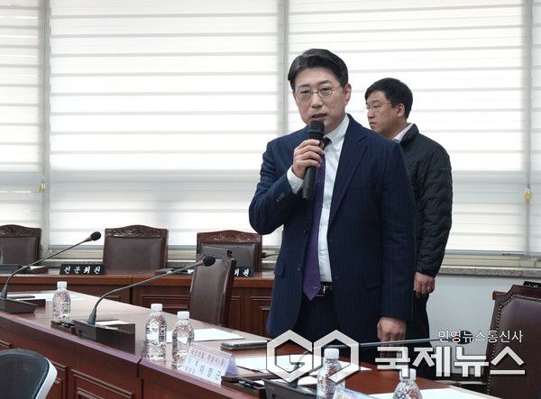 지하 환경기초시설 근로자의 안전 확보가 무엇보다 중요하다는 이창근 위원장(사진=이창근위원장실)
