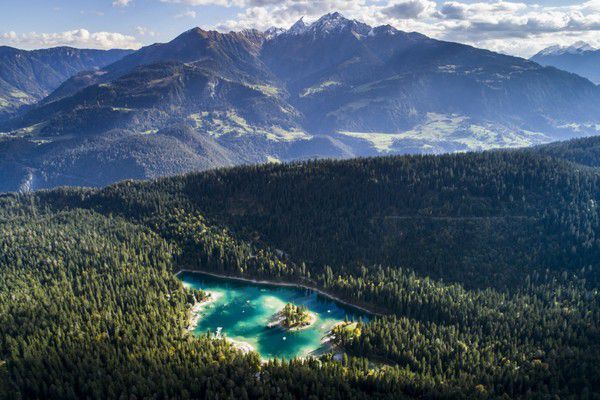 Lake Cauma. 사진/헤븐스 포트폴리오-Flims Laax Falera-Gaudenz Danuser