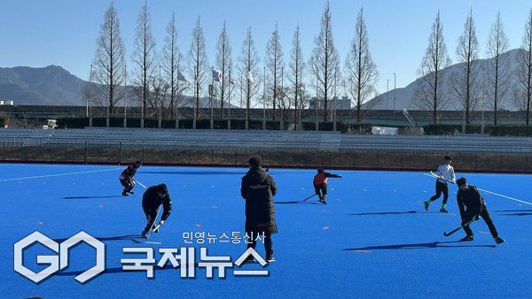 ​학교운동부 동계 강화 훈련 모습/제공=부산교육청​