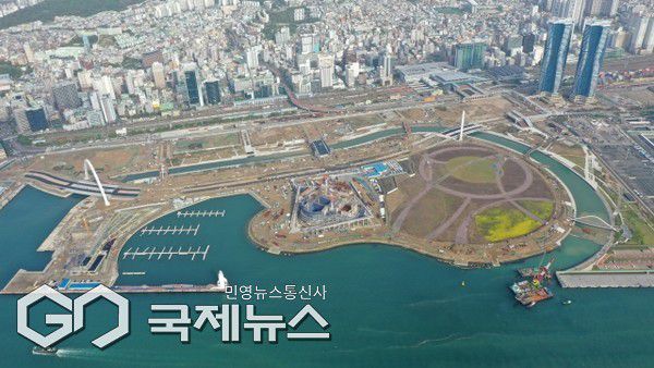 북항 재개발사업지 현장/제공=국제뉴스