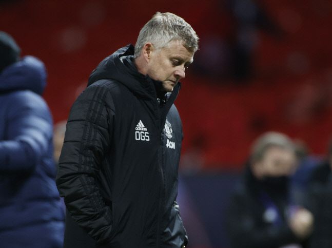 솔샤르 감독. 맨체스터 | 로이터연합뉴스