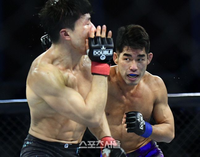 옥래윤은 지난해 열린 더블지FC 05에서 기원빈을 꺾고 챔피언에 올랐다. 이주상기자 rainbow@sportsseoul.com