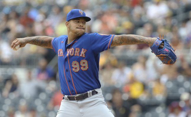 뉴욕 메츠 타이후안 워커. 피츠버그 | USA투데이 연합뉴스