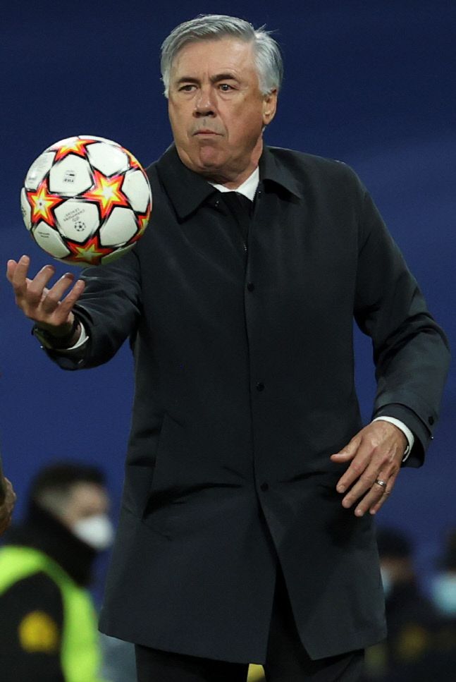 카를로 안첼로티 레알 마드리드 감독. 마드리드|EPA 연합뉴스