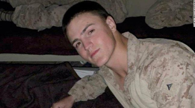 지난해 8월 아프가니스타 카불공항 인근 폭탄테러로 사망한 미군 해병 라일리 맥컬럼. 제공 | 맥컬럼 가족