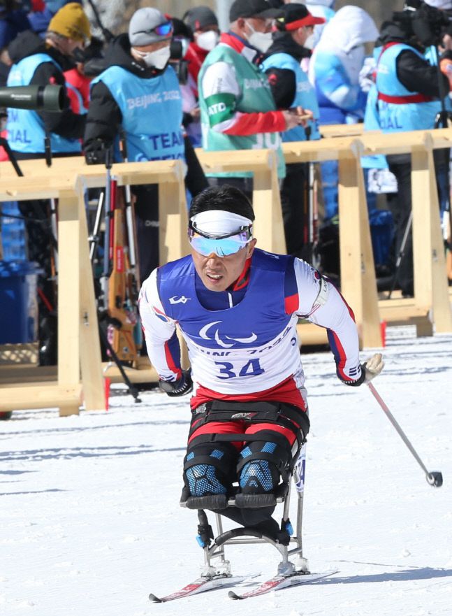 2022 베이징 동계패럴림픽 크로스컨트리스키 대표팀 신의현. 제공|대한장애인체육회
