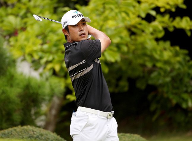 하나금융그룹 소속 박은신. 사진 | KPGA