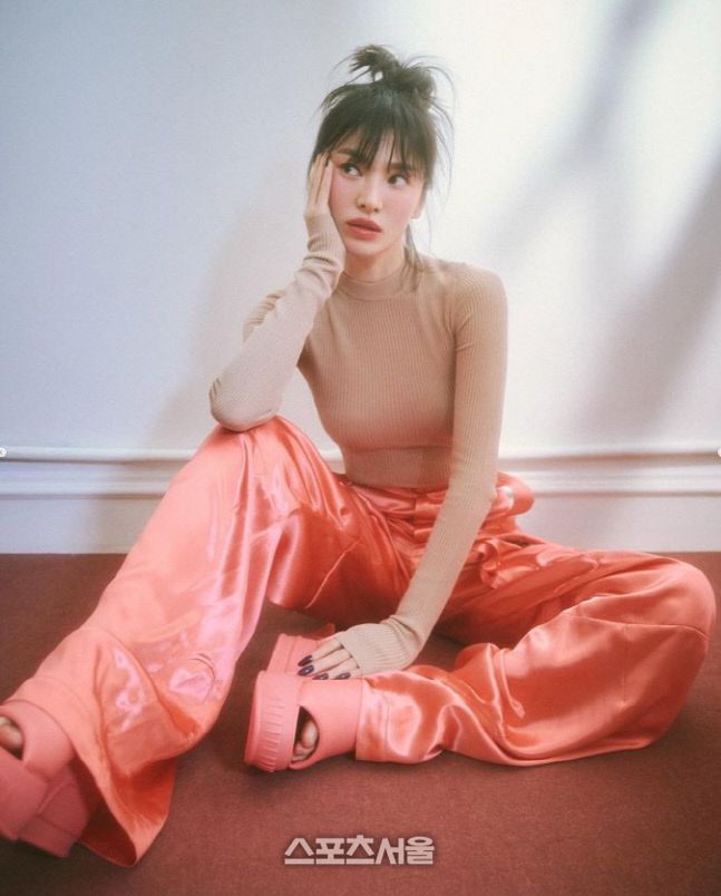 배우 송혜교. 제공 | 엘르코리아