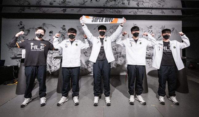 한화생명e스포스 단체.  제공 | LCK