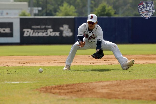 두산 안재석은 올시즌 최대 과제로 수비 안정감을 첫 손에 꼽았다. 사진제공 | 두산 베어스
