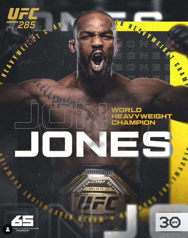 UFC 헤비급 챔피언 존 존스. 사진 | UFC