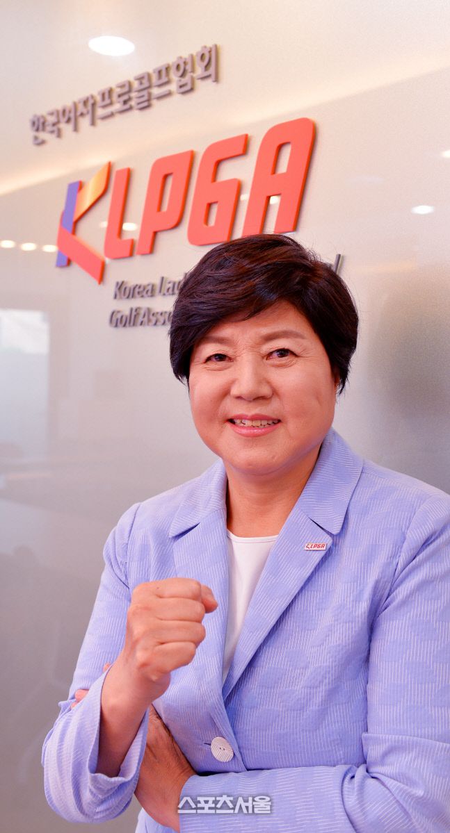 은퇴 후 골프 전도사로 삶을 꿈꾸고 있는 KLPGT 강춘자 대표. 강영조기자kanjo@@sportsseoul.com