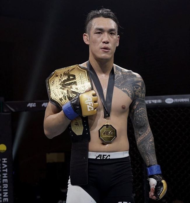 ‘쌍칼’ 논토너먼트 웰터급 유상훈. 출처 | 유상훈 채널