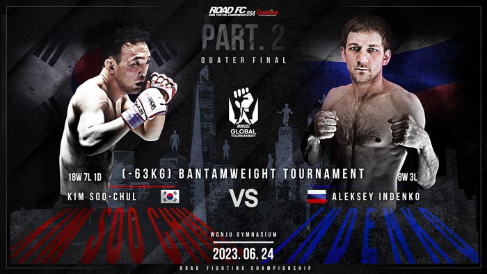 김수철 vs 알렉세이 인덴코. 사진 | 로드FC