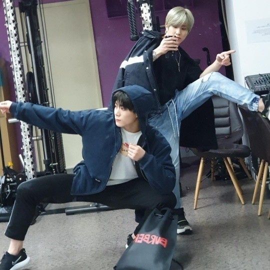 아스트로 멤버 故문빈과 진진. 제공 | 진진 개인 채널