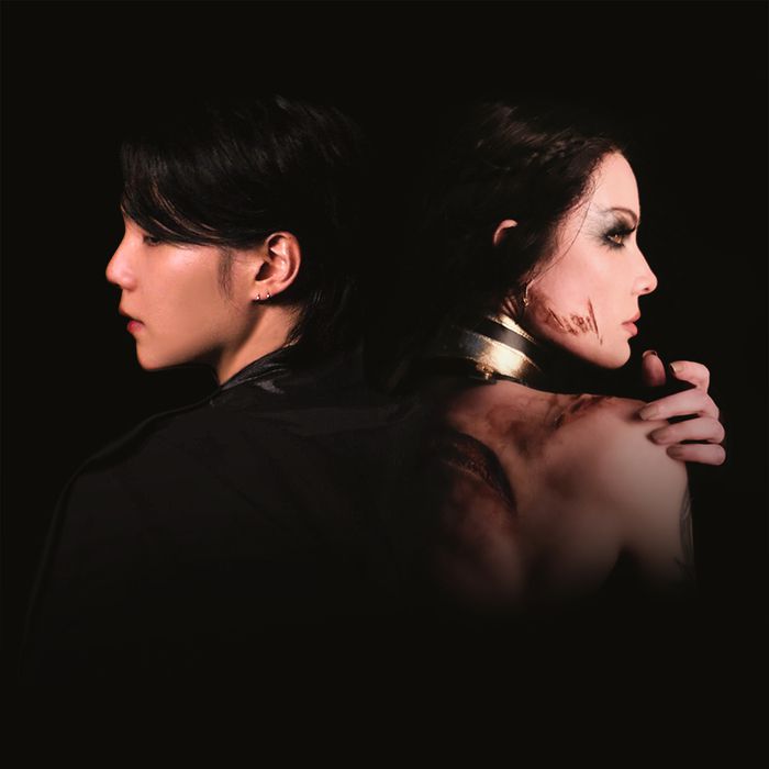 방탄소년단(BTS)의 멤버 슈가(왼쪽)와 아티스트 할시가 함께 작업한 ‘디아블로4’의 테마곡과 뮤직비디오가 공개됐다. 제공 | 블리자드