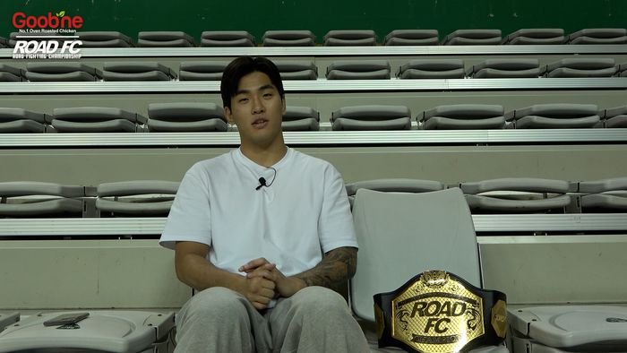 로드FC 라이트급 챔피언 박시원. 사진 | 로드FC