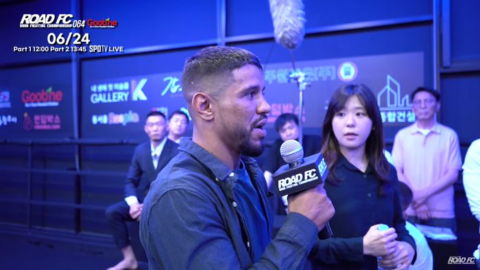 브라질 파이터 브루노 아제베두. 출처 | 로드FC 유튜브