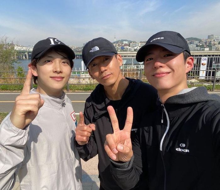 임시완, 션, 박보검(왼쪽부터). 출처 | 션 채널