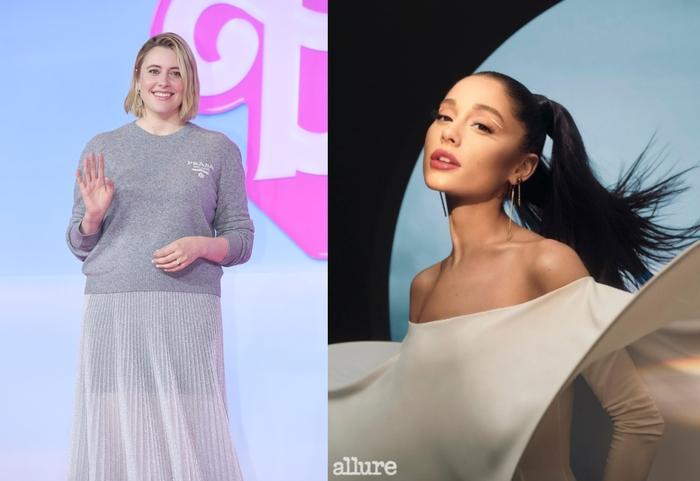 감독 그레타 거윅, 가수 아리아나 그란데. 사진 | 스포츠서울, 얼루어