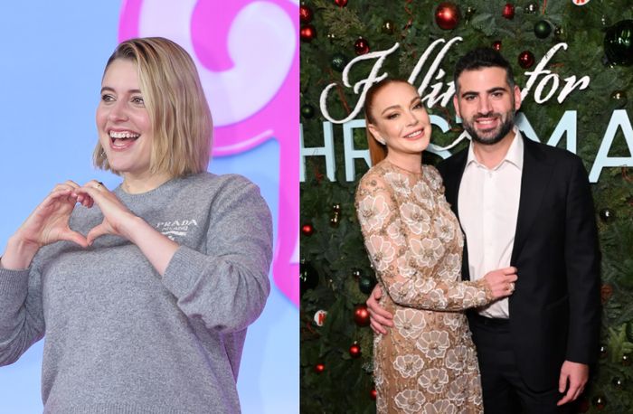 감독 그레타 거윅, 린제이 로한 부부. 사진 | 스포츠서울, 로한 채널