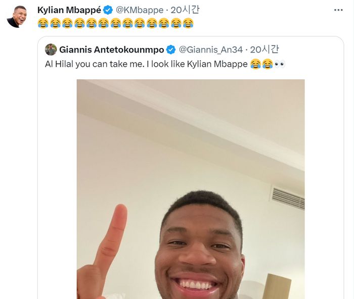 출처 | 음바페 SNS