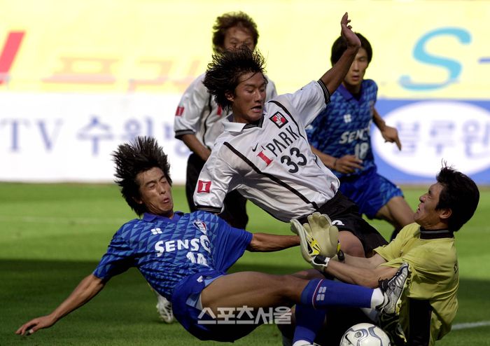 선수 시절의 이정효 감독.스포츠서울 DB