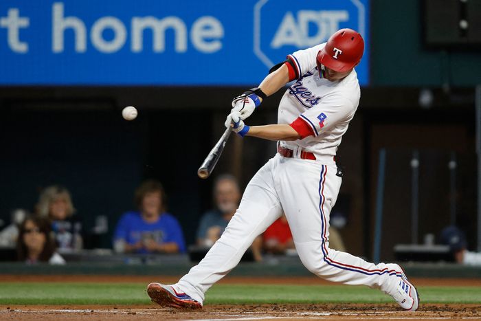 텍사스 레인저스 코리 시거는 2일 시애틀 매리너스 최종전에서 4타수 무안타로 타율 0.327로 시즌을 마쳤다. AFP연합뉴스