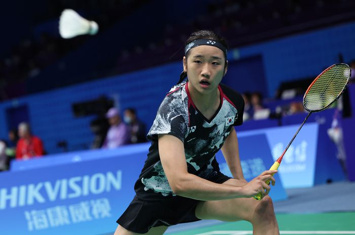 인세영의 여자단식 경기. 항저우|연합뉴스