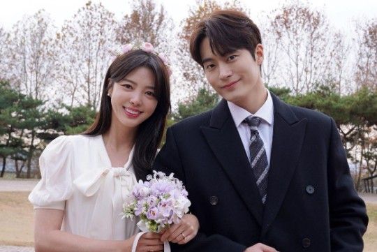 MBC 드라마 ‘두 번째 남편’ 배우 엄현경과 차서원. 제공 | MBC