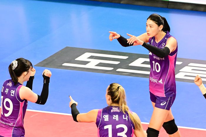 흥국생명의 김연경.제공 | 한국배구연맹