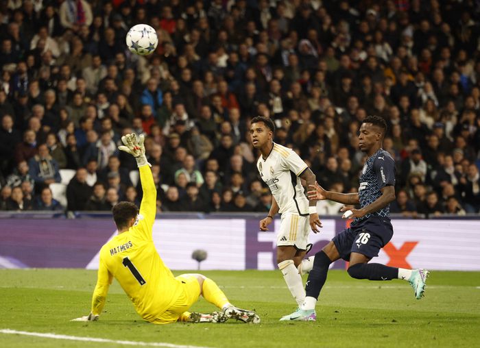 호드리고 골 순간. 마드리드|로이터 연합뉴스