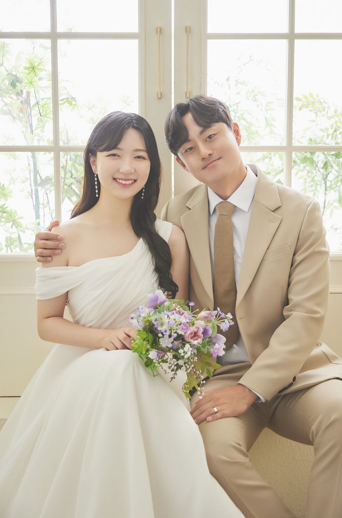 정현진-임현진 커플. 사진제공 | KIA타이거즈.