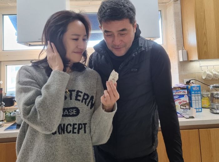 배우 최민수 강주은 부부. 사진 | 강주은 채널