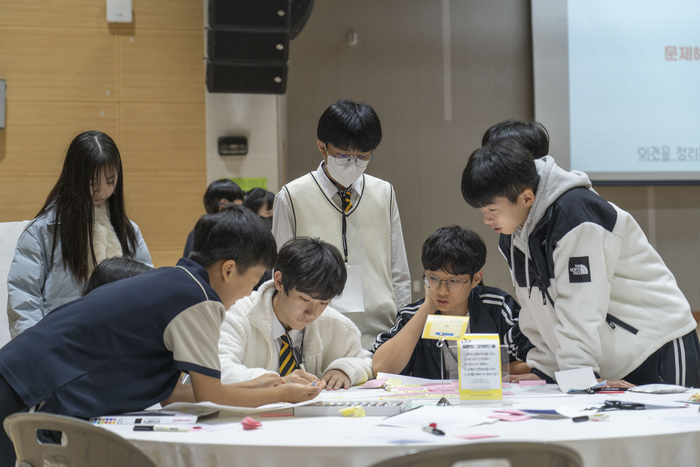 퇴계중학교 학교공론장. 사진|춘천사회혁신센터