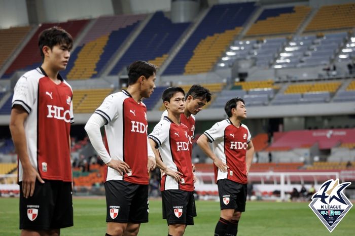 지난 충북청주전 당시 부산 선수들. 제공 | 프로축구연맹