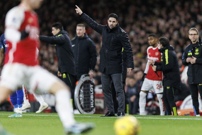 아스널의 미켈 아르테타 감독. 런던|EPA 연합뉴스