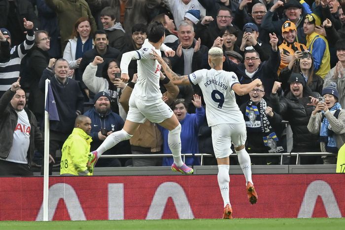 손흥민의 골세리머니. EPA 연합뉴스