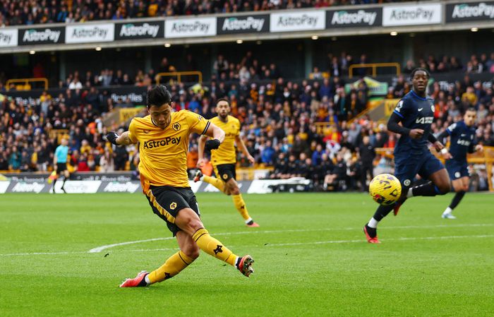 울버햄프턴의 황희찬. 로이터 연합뉴스