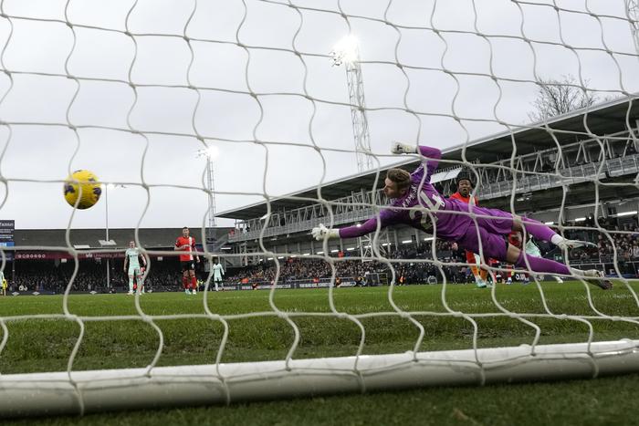콜 팔머의 골이 터지는 순간. 루턴|AP 연합뉴스