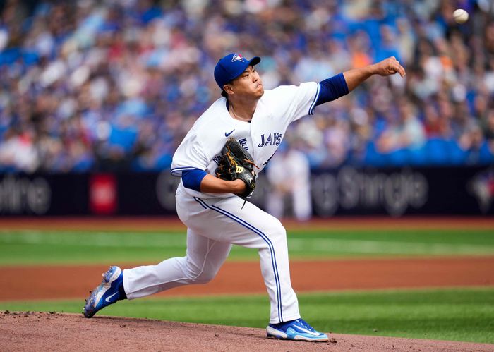 류현진. 사진 | 토론토=AFP연합뉴스