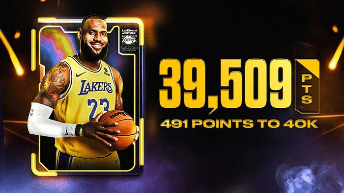 미 프로농구(NBA) 역사상 전무후무한 기록이 만들어진다. ‘살아있는 전설’ 르브론 제임스가 다음달 전설의 4만 득점 달성에 성공할 것으로 보인다. 앞서 지난해 카림 압둘자바가 기록한 3만8387점을 돌파한 르브론. 그는 현재 3만9509점을 기록 중이다. 사진 | NBA