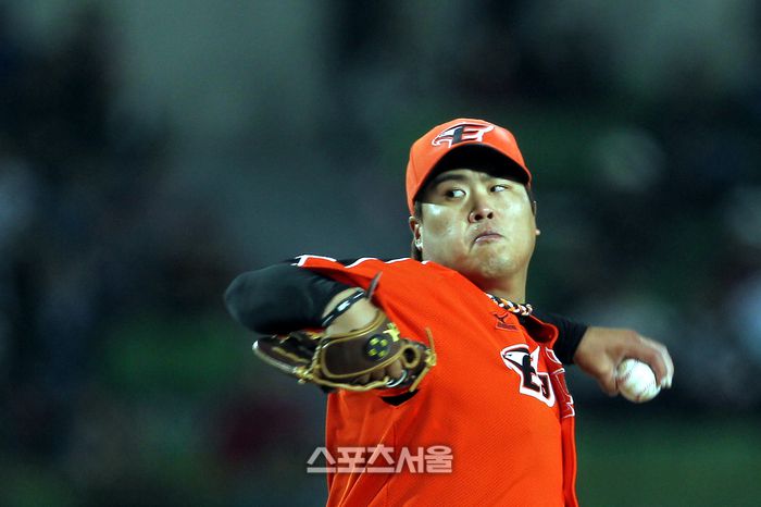 2010년 당시 류현진. 대구 | 최승섭기자 thunder@sportsseoul.com